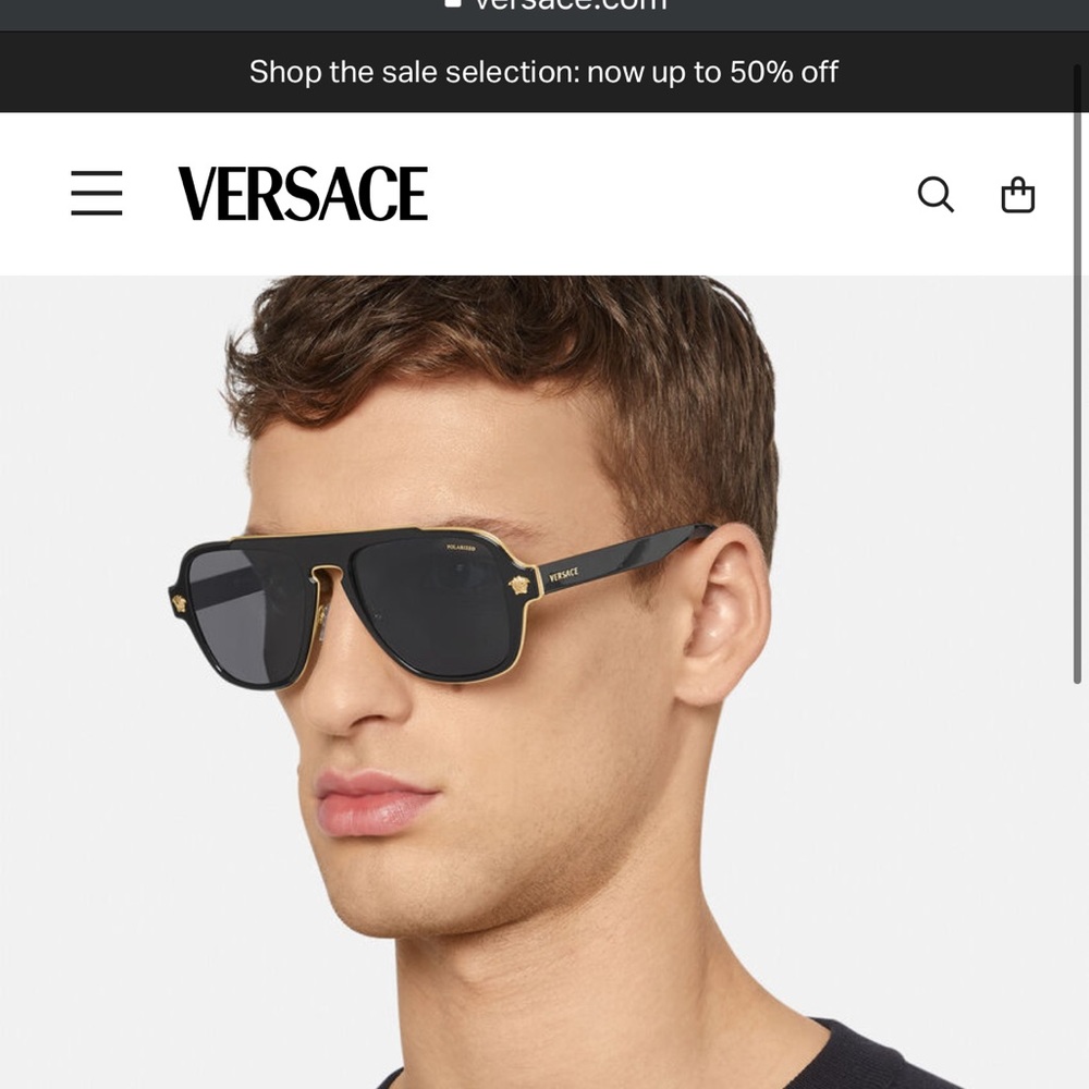 Versace Medusa Sunglasses